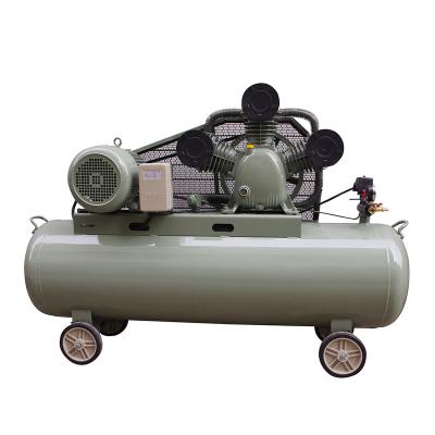 China 7.5kw 10hp 115psi 8bar Lubricated 3 Cylinder Piston Muti-functional Portable Portable Air Compressor for sale