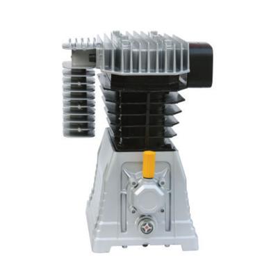 China Material of construction shop spare parts5hp 10bar 4kw Belt Driven Pump Air Compressor Heavy Duty Air Compressor Cylinder Head for sale