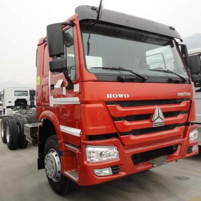 China fifth wheel cng 6x4 howo tractor truck low price sale about 6800x2496x 2958 for sale