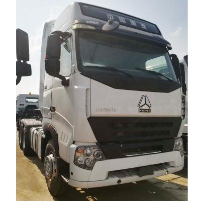 China All New HOWO A7 420hp Tractor Truck Head For Sale 6800x2496x2958mm for sale