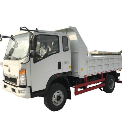 China brand new small 10 ton sinotruk homan dump 4x2 model sale in discount < 4L for sale