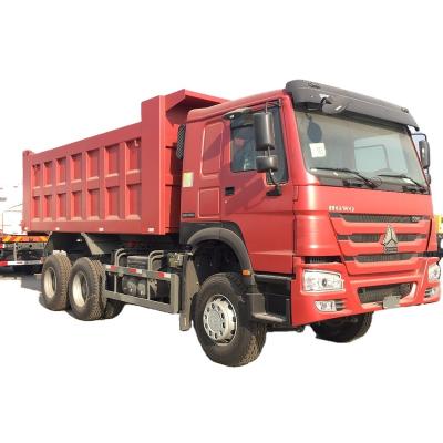 China Sinotruk371hp 6x4 howo dump truck price > 8L for sale