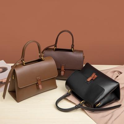 China Famous brand ladies designer high quality fashionable bolsas pu leather women shoulder wrap vegan pu leather handbag cross - body messenger for sale