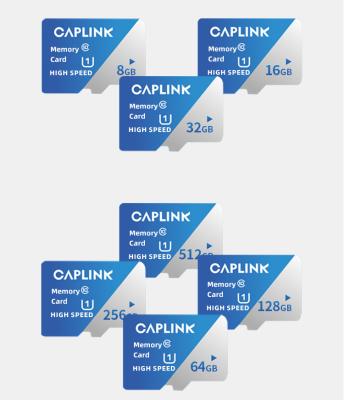 China Caplink Smart memory card Class 10 8GB 16GB 32GB 64GB 128GB 256GB Memory Card Mobile Phone TF SD memoria memory card for sale