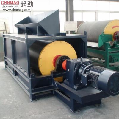 China Permanent Drum Magnet Separator for Continuous Iron Ore for sale