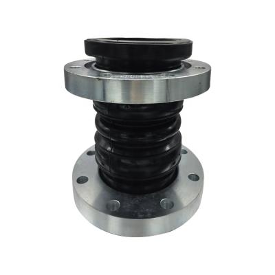 China Air bainai Carbon Steel Flanged Rubber Joint Single Sphere Flexible Epdm Rubber Expansion Joint for sale