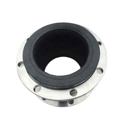 China Double Air Wave Rubber Expansion Joint PVC Flange Rubber Expansion Joint Double Soft Joint Sphere for sale