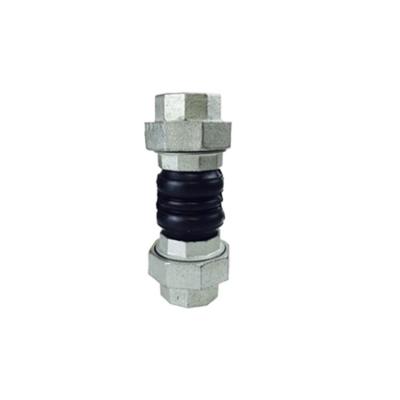 China New Product Flexible Rubber Threaded Air Unions Expansion Joint In Pipe Fittings for sale