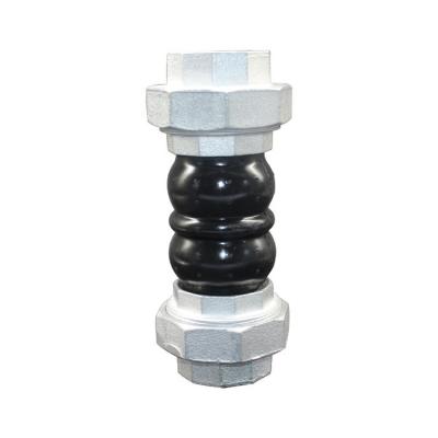 China Factory Outlet Rubber Expansion Joint Pipe Threaded Union Joining Lines for sale