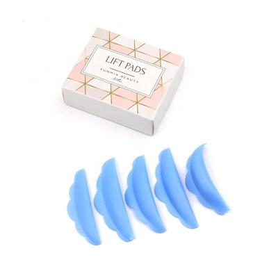 China Ladies Eyes Makeup Work Beauty Eyelashes Machine 3D Eyelash Curler Accessories S M L Reusable Silicone Eyelash Perm Pad Lash Lift Pads for sale