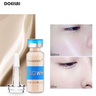 China Acne/Spot Removing Private Label OEM Treatment Facial Foundation Peel Serum White Microneedling Meso Brightening Meso Whitening Glow for sale