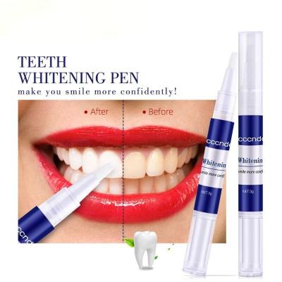 China Useful Dental Tooth Stain Remover Tooth Whitening Stain Remover Teeth Cleaner Kit 3pcs/box Teeth Whitening Gel Pen for sale