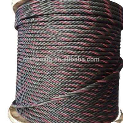 China Other 6x29 Grease Wire Rope Fi+FC / Fi+IWR 316 30mm Stainless Steel Wire Rope for sale