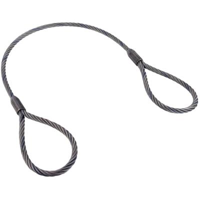 China Soft Eye Flemish Eye Wire Rope LIFTING Sling for sale