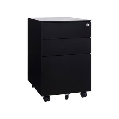 China 3 Layer Mobile Office Cabinets Metal  Material With Lock Modern Design Style for sale