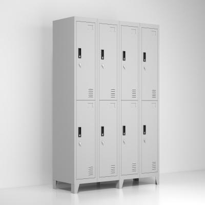 China Swimming Pool Metal Locker Style Cabinet Wardrobe With Legs for sale