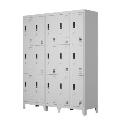 China Metal Clothing Storage Gym Locker Style Storage Cabinet With Standing Legs for sale