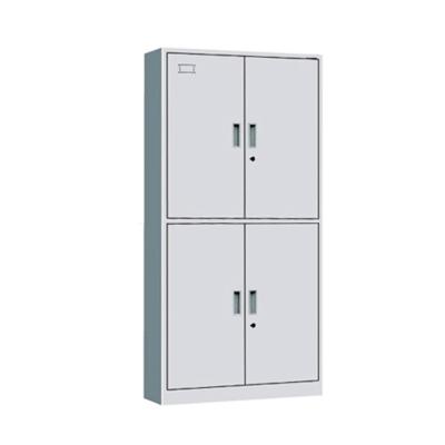 China Full Height Metal 4 Door Locker With Cam Lock OEM ODM Service for sale