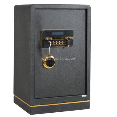 China Golden Color Big House Safes Fireproof Electrical Lock Safe Box for sale