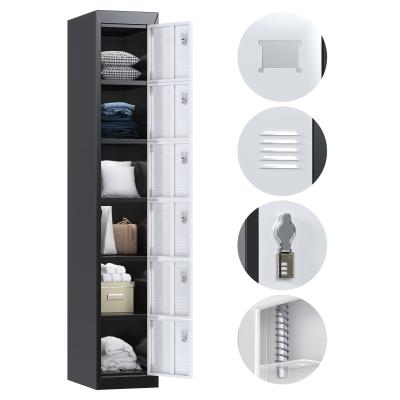 China 6 Door Metal Locker For Office Storage Locker for sale