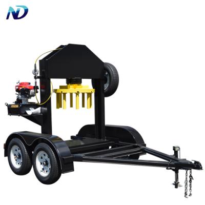 China Press-fit 150 Ton Mobile Hydraulic Press For Solid Truck Tire Tire for sale