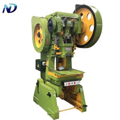 China J23 Strapping Punch Hole 63 Ton Metal Stamp Machine Punching Machine Hydraulic Power Press for sale