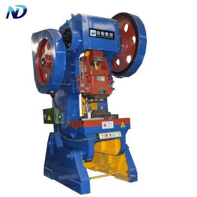 China Sheet stamping J23 c series mechanical frame metal power punching machine for aluminum profile for sale