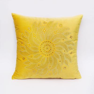 China Creative digital printing massage pattern sofa car pillow case cushion cover for decoration for sale