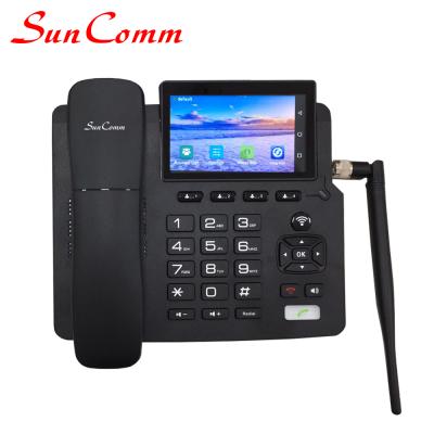 China 4g Camera Desktop Wireless Flip Phone WIFI Fixed Cordless Phone for sale