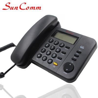 China Telecom Basic Function Analog Caller ID Telephone Set Price In Asia for sale