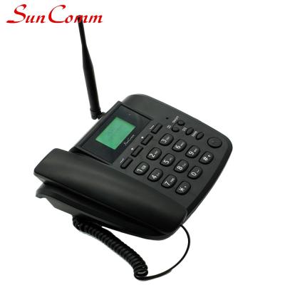 China Store numbers in SIM and 250 numbers in phone book. Excellent Cost Effective Dual SIM Card GSM Fixed Cordless Phone SC-9010-GP2 for sale