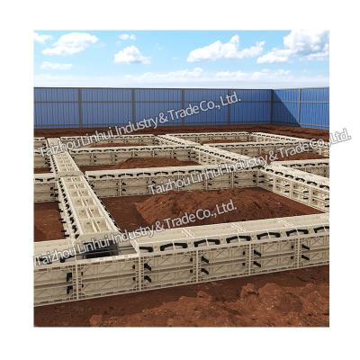 China Modern construction building materials, plastic mold concrete, plastic formwork for sale