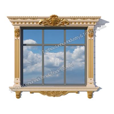 China EUROPEAN Architecture Style Concrete Window Frame Molding for sale