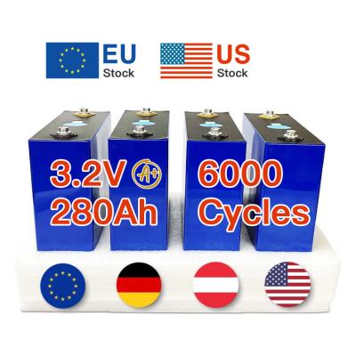 China 3.2V 280Ah Lifepo4 Cell EV LF280K Lithium-Ionen-Batterie für Solarenergie-Speichersystem zu verkaufen