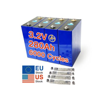 China Celdas Lifepo4 de uso múltiple 302Ah 320Ah 280ah Celdas Lfp prismáticas LF280K en venta