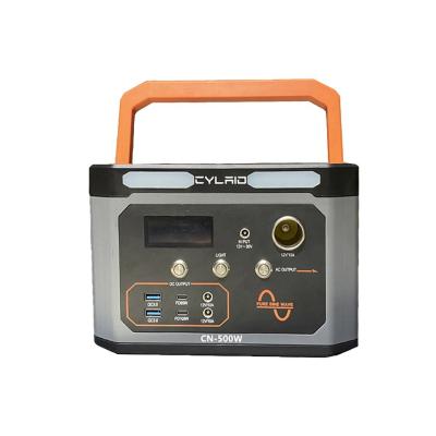 China Portable Power Station for Camping N.W/G.W 14.7kgs/17.5kgs 300w 500w Lifepo4 Battery for sale