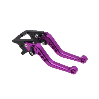 China Various Aluminum Alloy Promotional Goods Using Double Disc Brake Handle Motorcycle Gear Shift Folding Brake Clutch Levers for sale