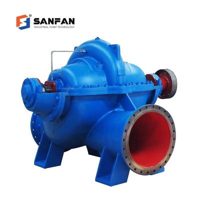 China Developing World Water Solutions Large Flow Horizontal Single Stage Split Centrifugal Double Suction Pump for sale