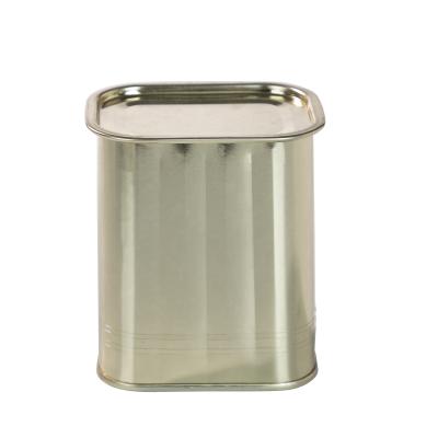 China By Key Food Grade Key Welded Pyramidal Empty Tin Cans For Canning Corned Beef 340g for sale