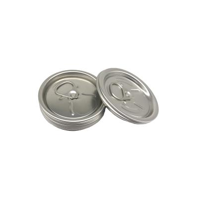 China Non Spill Accept Custom Easy Open End Aluminum Beer Beverage Can Lid for sale