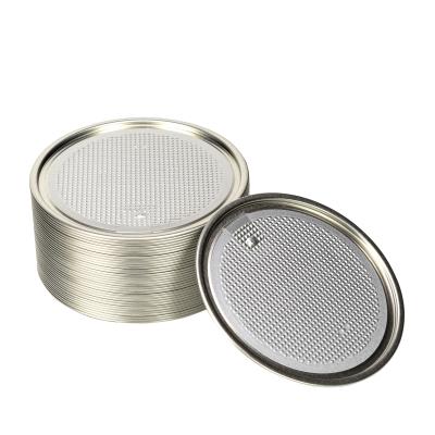 China Non Refillable Easy Peel 603# Easy End Peel Off End Aluminum Foil Lid for sale