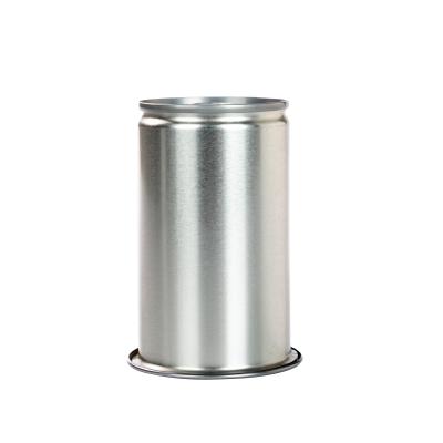 China Canned Tea Tin Box Blank Round Food Packaging Tin Cans Food Grade Mini Sealed Gift Boxes Small Coffee Empty for sale