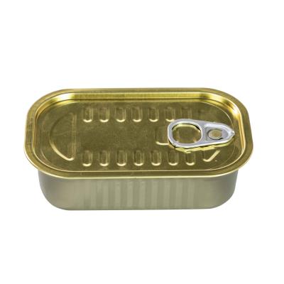 China Canned Food Wholesale Marketing Club Cans Empty Sardine Cans Fish Cans For Fish Packing for sale