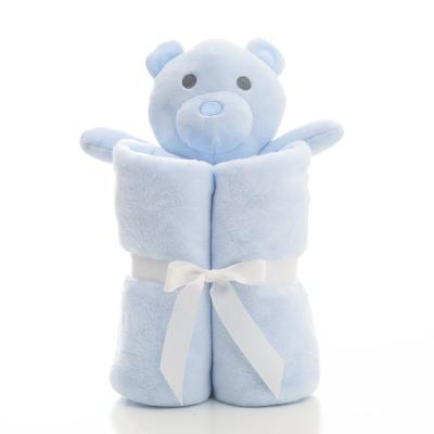 China Sper Baby Soft Blanket Teddy Bear Blanket Warm Baby Blanket For Newborn Baby for sale