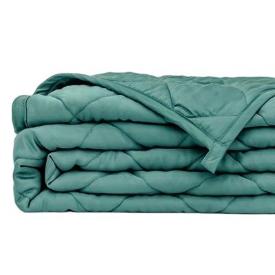 China Folded Oeko CE certificated ynm bamboo cooling adult and children weighted blanket for sale