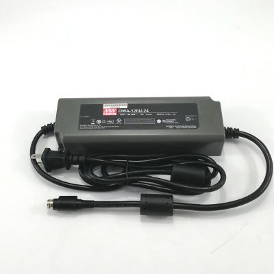 China OWA-120U-54 Meanwell Moisture Proof 54v DC Adapter With American AC Plug OWA-120U-54 for sale