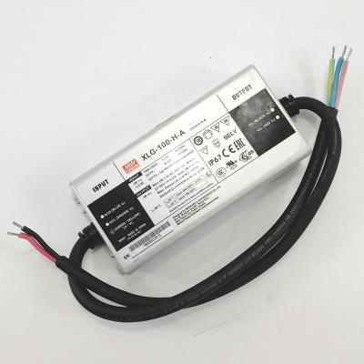 China Meanwell XLG-100-H-A 100w 2100mA led driver XLG-100-H-A for sale