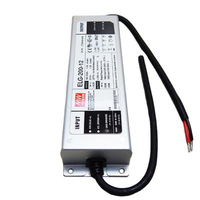 China MEANWELL led power supply ELG-200-12 led driver dimmable with meanwell 12v ELG-200-12 for sale