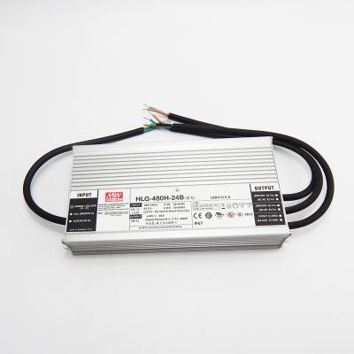 China Dimmable led port meanwell HLG-480H-36B 480W 36V high-efficiency led driver for sale