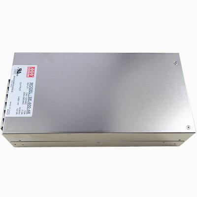 China original meanwell SE-600-48 power supply 48V 600W changeover DC power supply mean well power supply with certificates 247*127*63.5mm (L*W*H) for sale